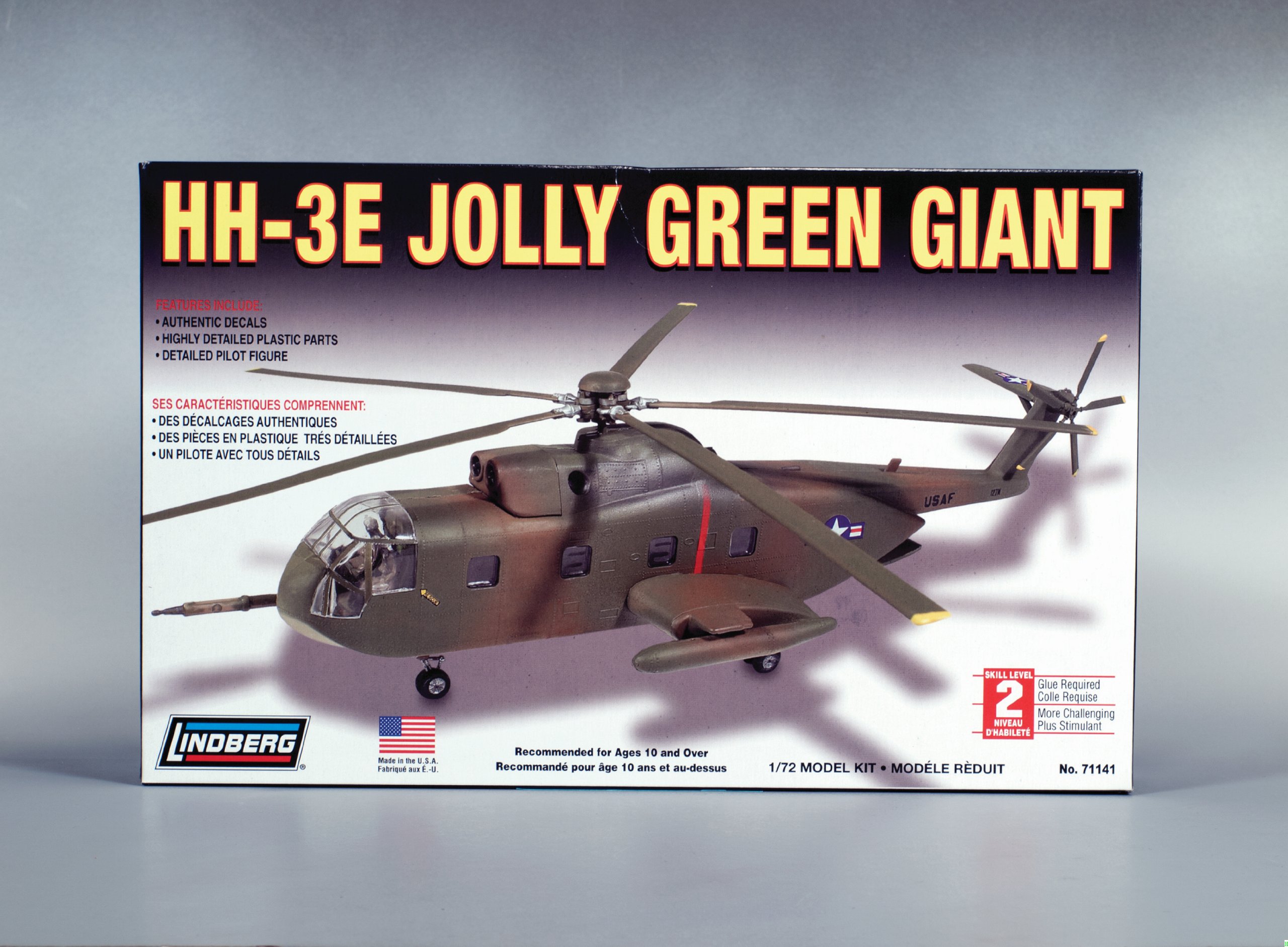 Amazon.com: Lindberg 1:72 Scale HH-3E Jolly Green Giant : Arts